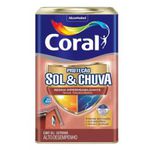 Resina Proteção Sol E Chuva 18L Incolor Coral 
