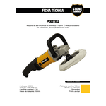 Lixadeira Politriz Sh - 1200W 220 Stone Hammer 
