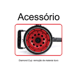 Lixadeira De Textura Concreto Reboco SH-49SP Stone Hammer 