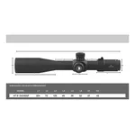 Luneta Discovery 6-24x40 Ffp - Primeiro Plano Focal 