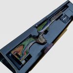 Carabina de Pressão PCP EFFECTO PX-5 SPORT Laminada Verde + Compressor Tuxing 