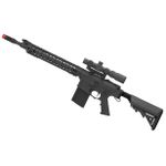 Rifle Elétrico Airsoft ARES SR25 M110K BLACK SR-012E