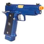 Pistola Airsoft GBB ARMORER WORKS / EMG ARMS / SALIENT ARMS GBB DS 4.3 ALUMINIUM BLUE SEMI-AUTO