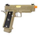 Pistola Airsoft GBB ARMORER WORKS / EMG ARMS / SALIENT ARMS GBB DS 4.3 ALUMINIUM DESERT SEMI-AUTO