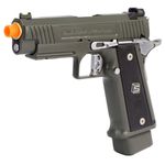 Pistola Airsoft GBB ARMORER WORKS / EMG ARMS / SALIENT ARMS GBB DS 4.3 ALUMINIUM OD GREEN SEMI-AUTO