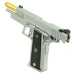 Pistola Airsoft GBB ARMORER WORKS / EMG ARMS / SALIENT ARMS GBB DS 4.3 ALUMINIUM SILVER SEMI-AUTO