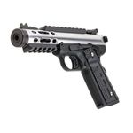 Pistola Airsoft GBB WE GALAXY 1911 SERIES SILVER WE-GX2-SVBK