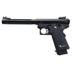 Pistola Airsoft GBB WE GALAXY HI-CAPA SERIES PREMIUM L SLIDE R BLACK WE-GX03PL-BKR