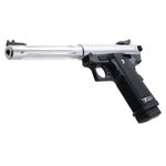 Pistola Airsoft GBB WE GALAXY HI-CAPA SERIES PREMIUM L SLIDE R SILVER WE-GX03PL-SVR