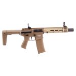 Rifle Elétrico Airsoft POSEIDON PUNISHER PDW AETHER MOSFET M4 TAN