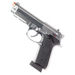 Pistola Airgun CO2 SRC / KROWN LAND KL92A1 SILVER L45-21002S