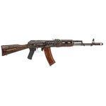 Rifle Elétrico Airsoft APS EBB AK74 SILVER EDGE BATTLE WORN VERSION REAL WOOD ASK201BW