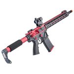 Rifle Elétrico Airsoft APS GHOST PATROL SIVER EDGE M4 RED PHANTOM