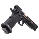 Pistola Airsoft GBB ARMORER WORKS / EMG ARMS / TTI GBB HI-CAPA 2011 COMBAT MASTER ISLAND BARREL FULL-AUTO BLOWBACK BLACK