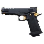 Pistola Airsoft GBB ARMORER WORKS HI-CAPA 5.1 SINGLE BARREL AW-HX2701 BLACK / GOLD