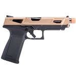 Pistola Airsof GBB G&G TP9 MS BLOWBACK BLACK / TAN