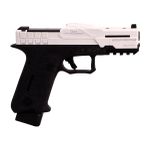 Pistola Airsoft GBB POSEIDON P-1 CLOSE COMBAT TACTICAL BLOWBACK WHITE & BLACK