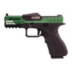 Pistola Airsoft GBB POSEIDON XG8 CLOSE COMBAT TACTICAL BLOWBACK GEEN & BLACK