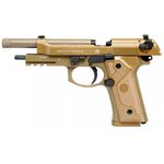 Combo Umarex Airgun Beretta M9A3 TAN Blowback + Esferas 4,5mm + Óleo + Case