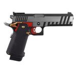 Pistola Airsoft GBB ARMORER WORKS HI-CAPA AW-HX2101 BLOWBACK BLACK / SILVER