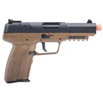 Pistola Airsoft GBB CYBERGUN / FN HERSTAL FIVE-SEVEN 5-7 BLOWBACK FLAT DARK EARTH