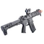 Rifle Elétrico Airsoft G&G ARP556 V2.0 COMBAT MACHINE PDW BLACK