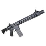 Rifle Elétrico Airsoft G&amp;G / EMG TGR SBR8 SEEKINS PRECISION WITH MOCK SUPRESSOR 12&quot; RAIL GRAY