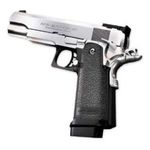 Pistola Airsoft GBB TOKYO MARUI HI-CAPA 5.1 STAINLESS BLOWBACK SILVER