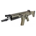 Rifle Elétrico Airsoft TOKYO MARUI SCAR-L CQC NEXT GENERATION BLOWBACK TAN + 4 magazines