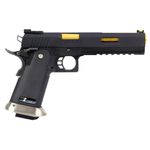 Pistola Airsoft GBB WE HI-CAPA 6" IREX FULL-AUTO BLACK / GOLD MARKINGS