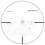 Luneta Vector Optics Constantine FFP 1-8x24 FFP ( Primeiro Plano Focal )