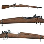 Rifle Airsoft M1903 Springfield - S&T M1903 A3 Real Wood