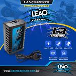 Carregador de Baterias LiPo 2S/3S Leão L3 - Leão Airsoft