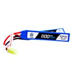 Bateria de LiPo ULTRA 7.4V/ 2S(2pack) 1100mAh 20/40C - Leão Airsoft