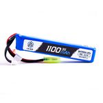 Bateria De Lipo Ultra 11.1v/ 3s (1pack) 1100mah 20/40c - Leão Airsoft