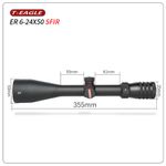 Luneta T-Eagle R Series 6-24x50 SFIR (Segundo Plano)