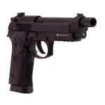 Pistola Airgun 4,5mm KROWN LAND SRC CO2 KL-9 A3 BLOWBACK AIRGUN PISTOL BLACK - SRC