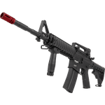 Rifle de Airsoft Elétrico M4A1 Rossi Sentinel Carbine Full Metal 6 mm + Capa Airsoft + Alvo