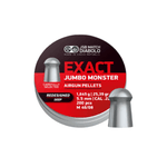 Chumbinhos JSB Exact Jumbo Monster 5,5mm Peso médio: 1,645g / 25,39 gr lata com 200 pçs