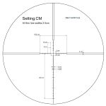 Luneta Vector Optics Veyron FFP 6-24X44 FFP ( Primeiro Plano Focal )