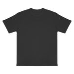 Camiseta Oversized Preta Masculina Gola Alta – Premium e Estruturada