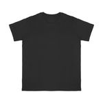 Camiseta Masculina Premium Preto Sem Costura Lateral – 100% Algodão Caimento Natural 
