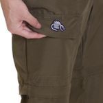 Calça Short Cargo Masculina Esporte Pesca Bad Fish Oliva