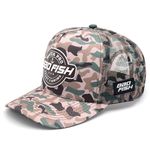 Boné Masculino Esporte Pesca Aba Curva Bad Fish Camuflado