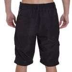 Calça Short Cargo Masculina Esporte Pesca Bad Fish Preto