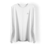 Camisa Manga Longa Masculina Dry Fit Bad Fish - Branca