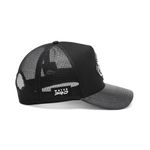 Boné Masculino Esporte Pesca Aba Curva Bad Fish Preto