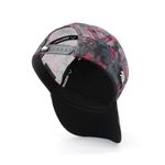 Boné Feminino Esporte Pesca Aba Curva Bad Fish Chumbo e Rosa