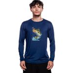 Camisa Manga Longa Masculina Dry Fit Bad Fish - Tucunaré
