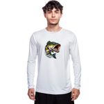 Camisa Manga Longa Masculina Dry Fit Bad Fish - Robalo